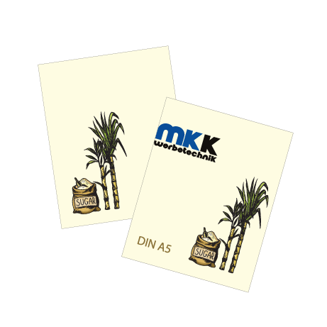 Flyer aus Zuckerrohr | DIN A5 | beidseitig bedruckt