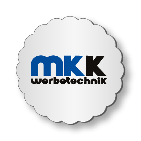 Getränkeuntersetzer aus Airlaid | D 9 cm rund mit Wellenrand | einseitig bedruckt