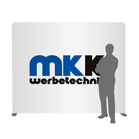 Textilwand ALU | 240er gerade | einseitig bedruckt