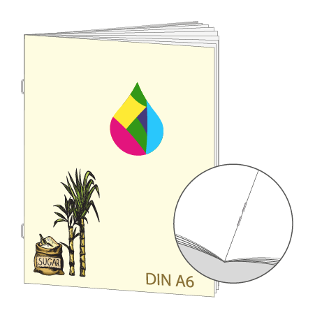 Drucksachen aus Zuckerrohrpapier