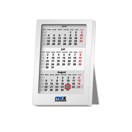3-Monatskalender DATA - MINI - Zweijahreskalender