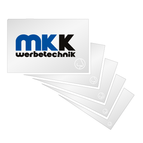 Visitenkarten | partieller UV-Lack einseitig | einseitig