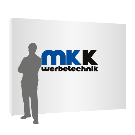 Textilfaltwand | 4 x 3 Felder gerade | einseitig bedruckt
